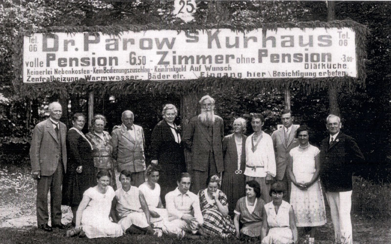 Kurhaus-Parow-Gruppenbild